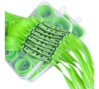 WANDGU 2 cajas de goma para tirachinas: goma de látex de alta calidad, color verde fluorescente transparente para disparos precisos, banda elástica para actividades al aire libre y deportes