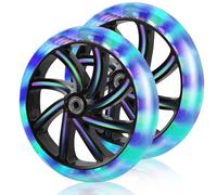 WANDGU 2 ruedas de scooter de 200 mm: ruedas de repuesto para scooter, juego de neumáticos de aire, juego de repuesto, neumáticos para urbano