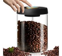 WANDGU 900ml Bote para Café: Recipiente Café Hermético, Hermetico Recipiente de Caf é al Vacío, Caja de Almacenamiento de Alimentos, Bote Herméti co para Granos de Caf é, Hojas de Té, Nueces