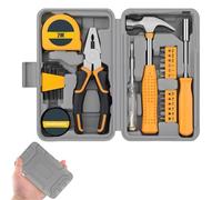 WANDGU Juego de Herramientas 24 Piezas Profesional en Acero al Carbono - Maletín Portátil (57×24.5×27.5 cm) con Martillo y Llaves, Ideal para Hogar, Coche y Bicicleta - Antichoque, Anticorrosión