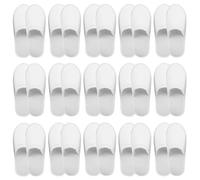 WANDGU Juego de zapatillas de hotel: 15 pares de pantuflas para invitados, 28 x 11 x 0,6 cm, de rizo para centros de belleza, médicos, hoteles, mujeres y hombres, zapatillas de casa de invitados