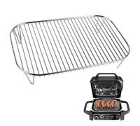 WANDGU Soporte Air Fryer Triple: 1 pieza 304 Acero inoxidable Accesorio para freidora de aire, multifuncional para horno Ninja, microondas, cocción (20.8×20.8×9.5cm)