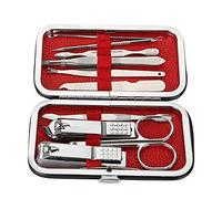 Wandisy Juego de cortaúñas de Acero Inoxidable de 10 Piezas