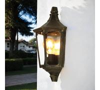 Wandleuchte Aluminio IP44 Rústico Encantador Devon Lámpara Exterior Haustür