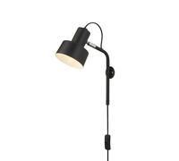 Wandleuchte Aplique Enchufe Interruptor E14 Metal Ajustable Lectura Cama