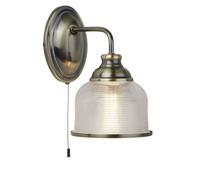 Wandleuchte Aplique Interruptor Tirador H: 24,5 CM E27 Estilo Moderno En Latón