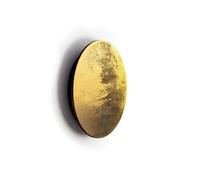 Wandleuchte Aplique LED en Dorado 3000K 130Lm Redondo Ø 25CM Pequeño Madera