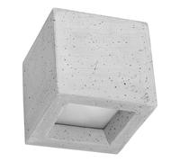 Wandleuchte Concreto Anguloso H:12CM Pequeño Up Down Indirekt G9 Pared Pasillo