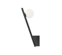 Wandleuchte Cristal Metal Negro Malo dormitorio H :3 5CM G9 Bola Aplique