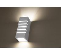 Wandleuchte E27 Yeso Blanco Moderno Intemporal Interior Pasillo Escalera Lámpara