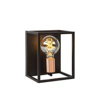 Wandleuchte Metal Negro Cobre Salón E27 H:18CM Aplique Comedor