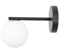 Wandleuchte Negro Blendarm Metal Cristal G9 T:24 CM Wohnliche Lámpara Salón