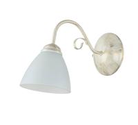 Wandleuchte Shabby Blanco Metal Cristal Wohnlich Lirlin Aplique Salón Pasillo
