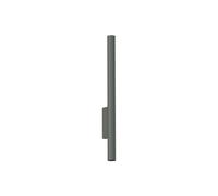 Wandleuchte Up Down Gris 60CM Alto Ø 4CM para 2x R35 GU10 Metal Aplique