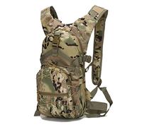 WANDOUSEN Mochila Militar Camuflaje 15L Bicicleta MOLLE System Impermeable Oxford Multibolsillo Duradero Viaje Tactico Senderismo Trekking Montañismo Deportiva Pequeña Bolso Camuflaje CP