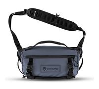 WANDRD Bolsa para cámara, Funda Cruzada para cámara, Hecha de Tela de Nailon balístico, Funciona como una Bolsa para Laptop, Azul Egeo, 6 L, Bolso de Mensajero