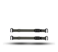 WANDRD Correas de accesorios de alta calidad: correas duraderas de 1 pulgada con hebilla magnética, porteros de metal y logotipo reflectante (paquete de 2)