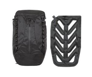 Wandrd Mochila plegable VEER 18 L con acolchado dorsal hinchable negro