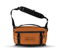 WANDRD Rogue Sling - Bolsa de 9 L, Ligera, Resistente a la Intemperie y Bolsa de una Correa para Uso Diario con Bolsillo para Laptop (0Y-784H-R8U9), Sedona Naranja, (9L) EU, Bolsa de Mensajero