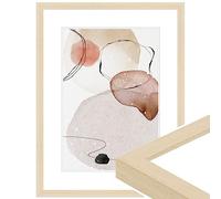 WANDStyle Marcos de fotos 30x40 cm moderno, Marco naturaleza para cuadro y poster, Marcos para cuadros 40x30 cm, Marco fotos madera, Portaretratos de pared, Picture Frame H950 - Made in Germany