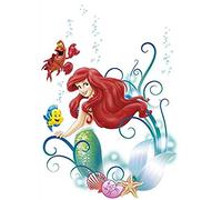 Wandtattoo - Arielle - Größe 50 x 70 cm - Komar, Kinderzimmer, Wandaufkleber, Wanddekoration, Wandsticker