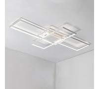 Wandun Lámpara LED de Techo, Moderna Luz de Techo de diseño cuadrado Iluminación de techo de interior Adecuado para Lampara de salon Hotel Contador Oficina Hall Acrílico Plafón de techo