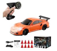 WANENGEDIY Coche teledirigido Drift 1:43 4WD totalmente proporcional teledirigido Drift Car con luz LED y neumáticos de deriva, coche deportivo, juguete de carreras, regalos de cumpleaños para adultos