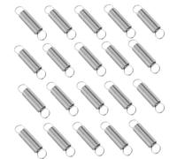 WANG TII DOO 20 Piezas Resortes De Extensión, Alambre 0,5mm, Diámetro 6mm, Longitud 30-40mm, Resorte De Acero Inoxidable 304 para Máquinas Industriales, Automatización,0.5 * 6 * 30 20pcs