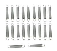 WANG TII DOO 20Pcs Resorte De Tracción, 0.6mm Diámetro De Alambre, 5mm OD, Longitud 30-45mm, Resortes De Compresión Extendidos para Reparaciones En Casa, Industrial,0.6 * 5 * 30 20pcs