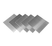 WANG TII DOO 5 Piezas De Láminas De Acero Inoxidable 304, Placas De Acero Inoxidable De 0,3 Mm De Espesor, Láminas De Metal para Hacer Manualidades De Cocina Y Bricolaje,100×150×0.3mm