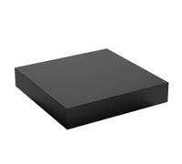 WANG TII DOO Almohadilla de Aislamiento de Vibraciones Sorbothane, Bloque de Caucho Cuadrado 400x400mm Grosor 3-8mm para Antideslizante, Absorción de Choques,400 * 400 * 8mm 1pc