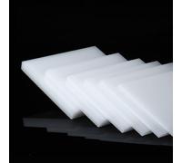 WANG TII DOO Hoja De Nylon PA6 Blanca De 100×100mm, Grosor 2-6mm, Placa De Plástico para Práctica CNC Ligera, Modelos De Prototipo DIY Y Proyectos,2mm 8pcs
