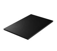 WANG TII DOO Lámina De Plástico Pom Negra 500mm × 500mm, Grosor de 10-15mm, Placa De Plástico Acetal para Aplicaciones de Ingeniería e Industriales,500x500x10mm