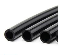 WANG TII DOO Manguera De Goma Tubo De Silicona Negro 5m Tubo Industrial 3mm-4mm x 5mm-6mm Adecuado para Líneas Mecánicas Conexiones De Equipos Proyectos De Taller,4mm*5mm