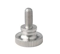 WANG TII DOO Tornillos De Mariposa De Cabeza Moleteada De Acero Inoxidable M12 Perillas De Agarre Sujetadores Longitud 10-25 Mm Ideal para Equipos Electrodomésticos,M12×16mm