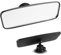 WANGAIDCE 1 Pieza Espejo Retrovisor Interior para Fo-rd Focus Fiesta Fusion Kuga Edge VIGNALE ST-Line S-MAX C-MAX Escape, Ventosa Ajustable Convexo Espejo de Coche Gran Angular Retrovisor