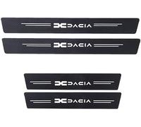 WANGAIDCE 4 Piezas Protectores de Umbral de Puerta de Coche para Dacia Bigster Dokker Duster Jogger, Protectores de Borde de Puerta de Coche, Calcomanías Fibra de Carbono Anti Patadas