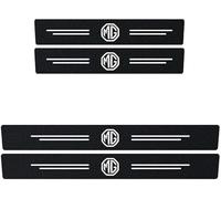 WANGAIDCE 4 Piezas Protectores de Umbral de Puerta de Coche para MG MG4 EVHatchback 2022, Protectores de Borde de Puerta de Coche, Calcomanías Fibra de Carbono Anti Patadas