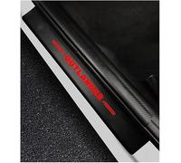 WANGAIDCE 4 Piezas Protectores de Umbral de Puerta de Coche para Mitsubishi Outlander, Protectores de Borde de Puerta de Coche, Calcomanías Fibra de Carbono Anti Patadas