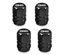 WANGAIDCE 4 Piezas Tapones de Válvula de Neumático para Dacia Bigster Dokker Duster Jogger, Tapa de válvula de Aluminio, Tapones de válvula de Coche,Resistentes a la Corrosión