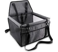 WANGAIDCE Asiento Perro Coche para Hon-da HRV HR-V 2013-2023, Asiento de Coche para Perros - Cesta Perro Coche con Varilla de Soporte de Nivelación