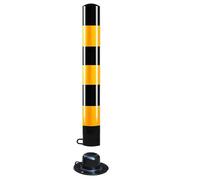 WANGCAIER Barrier Pole, Roadway Bollard, Parking Signage, For Driveway Safety Bollards For The Separation(1000MM*76MM)