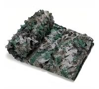 WANGCAIER Camo Netting, Camouflage Net, Camouflage Netting Bulk Roll, Waterproof & UV Protection, Silent Rip-Stop Fabric, Cover Blind for Hunting Blind Sunshade Car Cover