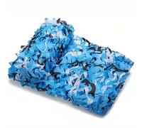 WANGCAIER Camo Netting, Camouflage Net, Camouflage Netting Bulk Roll, Waterproof & UV Protection, Silent Rip-Stop Fabric, Cover Blind for Hunting Blind Sunshade Car Cover