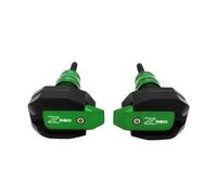 WANGCAIER Falling Crash Protector For Kawasaki Z650 Z650 ZX-6R Motorcycle Falling Protection Frame Slider Fairing Guard Anti Crash Pad Protector Upgrade Accessories(B Green)