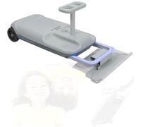 WANGCAIER Go Kart for Kids, Ride On Mop Floor Cleaner, Portable 5-Speed Cleaning Mopping Kart with Bearing Steering Rod, Adjustable Speeds, 360° Steering Wheel