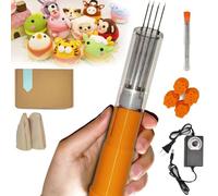 WANGCAIER Needle Felting Kit, Electric Felting Needle Machine Kit, 1-7 Needles with Speed Control, Wool Feltings Tool, Motor Stroke 2cm, for DIY Wool Painting, Felted Craft Work