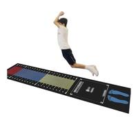 WANGCAIER Standing Long Jump Mat, Non Slip Long Jump Practice Test Pad, Portable Jumping Rope Practice Mat, Flooring Jumping Roping Training Carpeted Pad, for Home/Gym/School