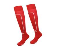 WANGCEPLSD Calcetines de Esgrima, Calcetines Deportivos de Compresión Largos, Equipamiento de Esgrima, Unisex, para Espada, Sable y Florete, Medias Antideslizantes(Red,XL)