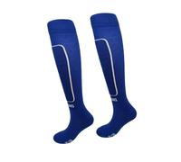 WANGCEPLSD Calcetines de Esgrima, Calcetines Deportivos de Compresión Largos, Equipamiento de Esgrima, Unisex, para Espada, Sable y Florete, Medias Antideslizantes(Blue,L)